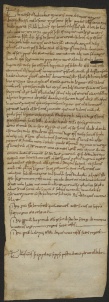 105 C.4.CVr, Donazione fatta da Bonifredo da Trazaria ad Ingone vescovo, Modena, [1035-1036, dic. 31]